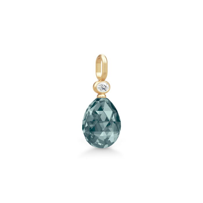 Julie Sandlau - Ofelia anheng i 22k forgylt sølv - Midnight Blue - Bilde 4