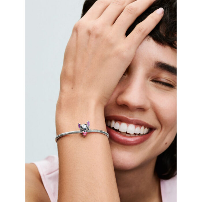 Pandora - Disney Stitch Bursdagskake Charm Sterlingsølv - Bilde 4