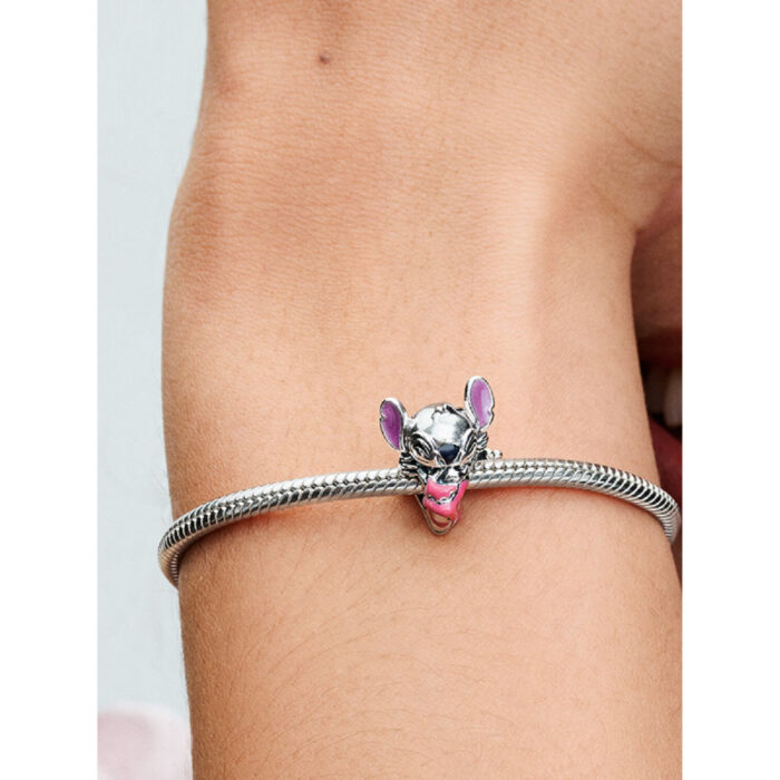 Pandora - Disney Stitch Bursdagskake Charm Sterlingsølv - Bilde 5