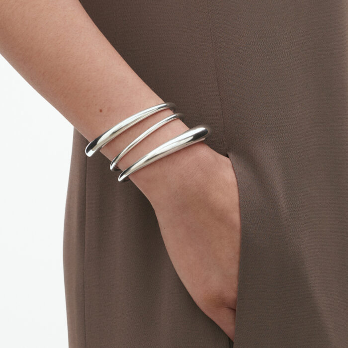 Georg Jensen - Mercy armring i sølv - Bilde 5