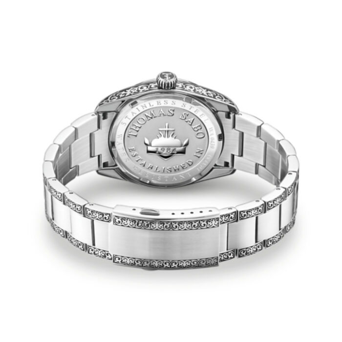 Thomas Sabo - Rebel At Heart, Revive Midnight Blue klokke i stål, 40 mm - Bilde 2