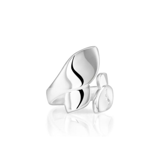 Quinn - Ring i sølv - Leaf