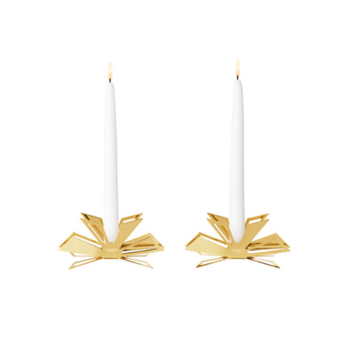 Georg Jensen - 2025 Kronelysestaker, 2 stk