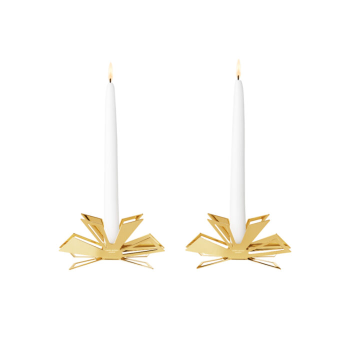 Georg Jensen - 2025 Kronelysestaker, 2 stk