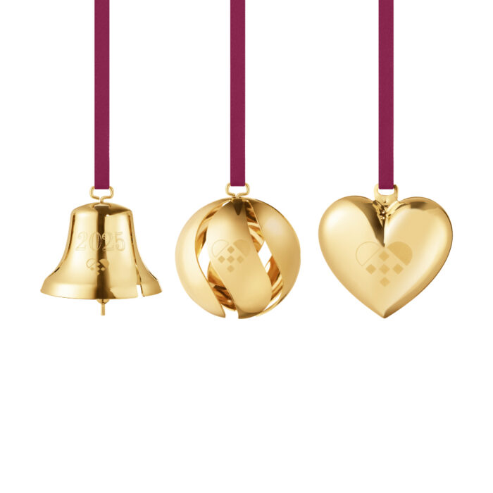 Georg Jensen - 2025 Ornamentsett, 3stk - Bilde 2