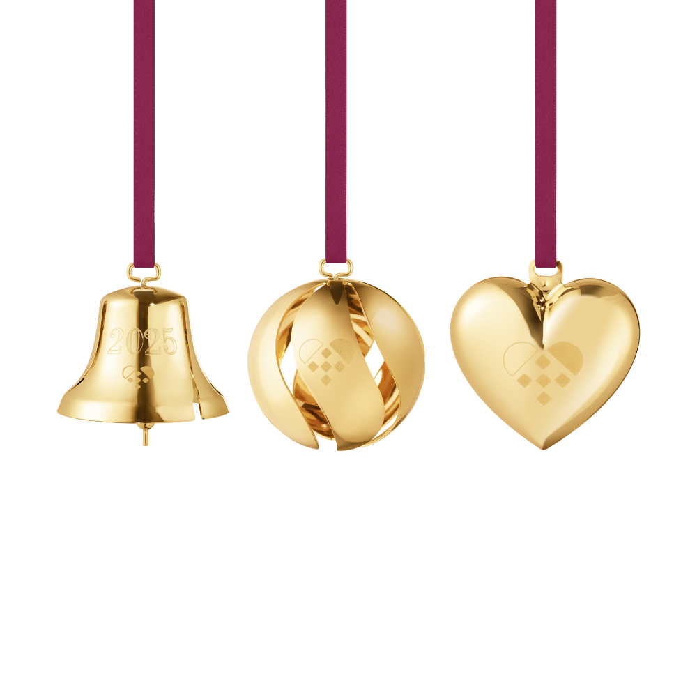 Georg Jensen - 2025 Ornamentsett, 3stk - Bilde 2