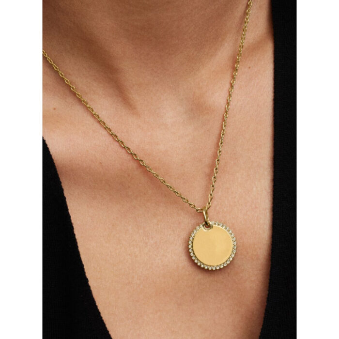 Pandora - Rund charm/anheng med graveringsfelt - Bilde 2