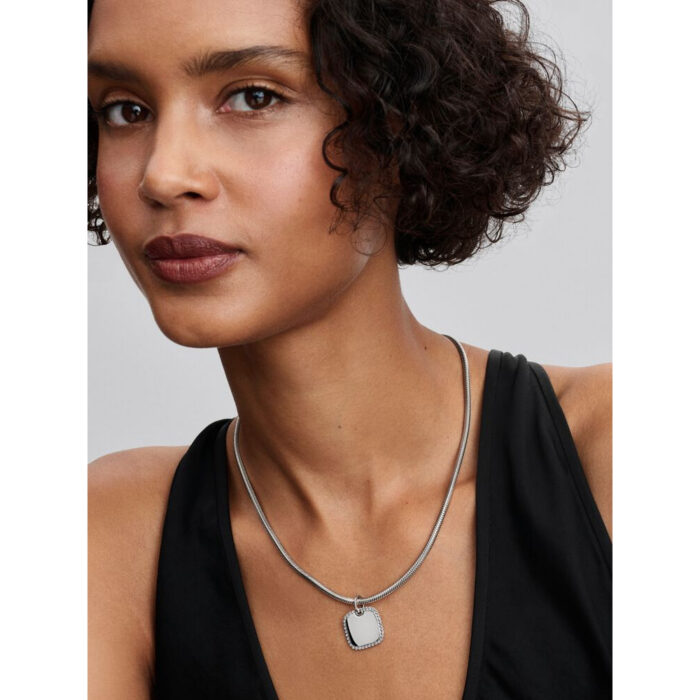 Pandora - Rund charm/anheng i sølv med graveringsfelt - Bilde 3