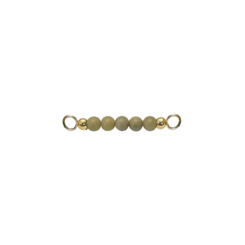 Heiring - Topp til armring og kjede, Green Alashan Agate