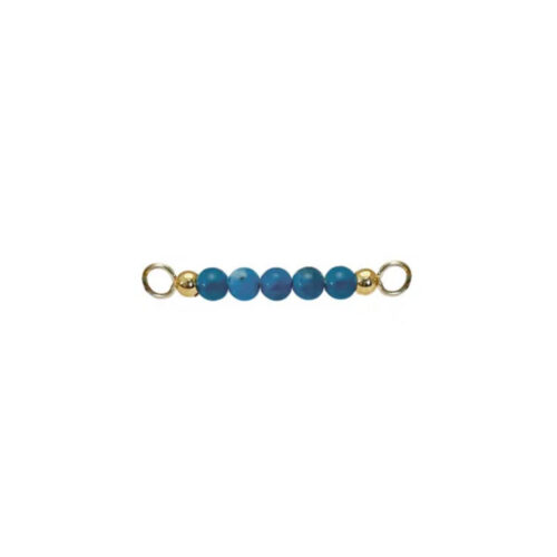 Heiring - Topp til armring og kjede, Blue Apatite