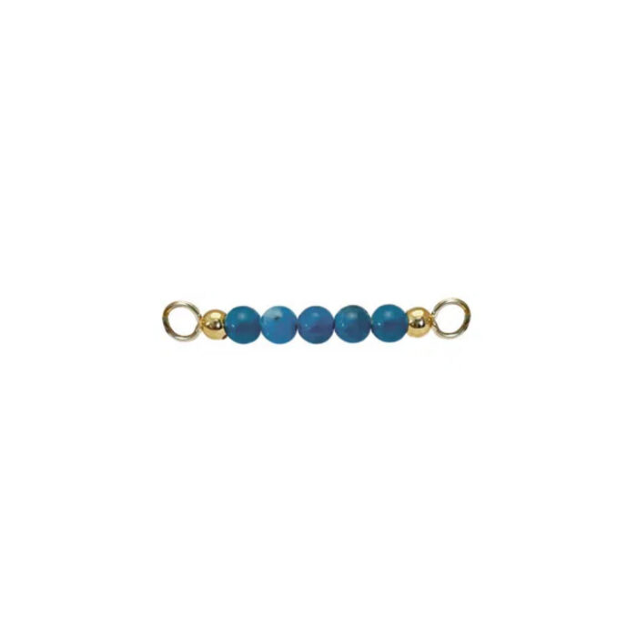 Heiring - Topp til armring og kjede, Blue Apatite