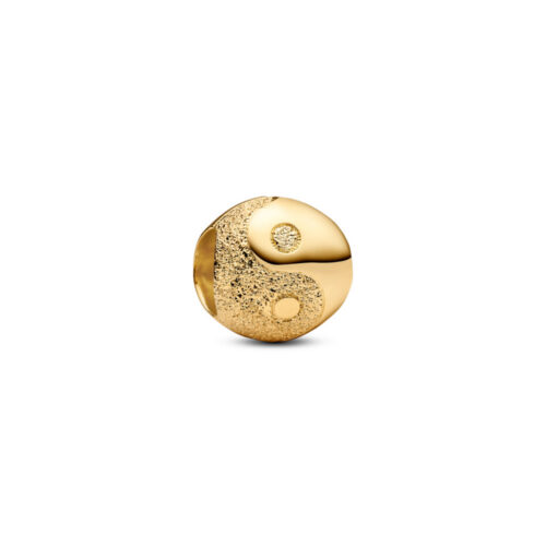 Pandora - Strukturert Yin & Yang mini charm