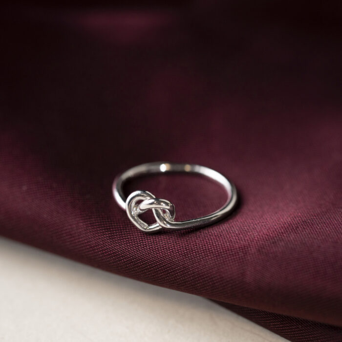 Pan Jewelry Classic - Ring i sølv, knutehjerte - Bilde 3