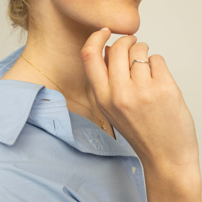 Pan Jewelry Classic - Ring i sølv, swan - Bilde 3