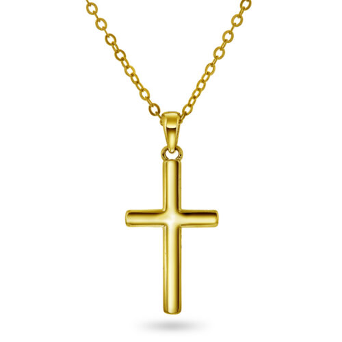 Pan Jewelry Classic - Halssmykke i forgylt sølv, kors