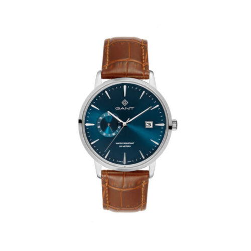 GANT - East Hill Herreklokke Brun/Blå - 43 mm