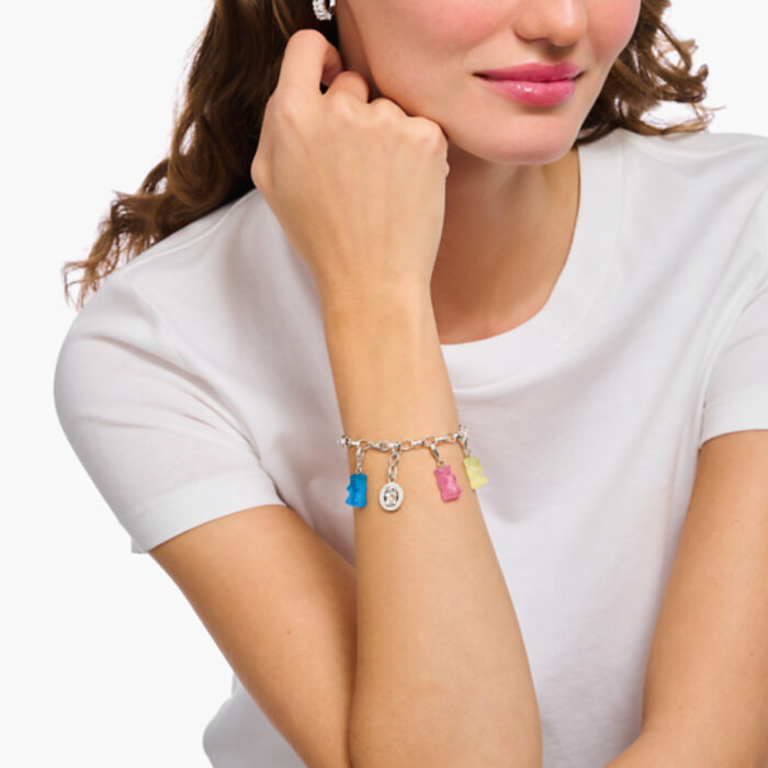 Thomas Sabo - Charms armbånd i sølv med HARIBO logo - Bilde 2
