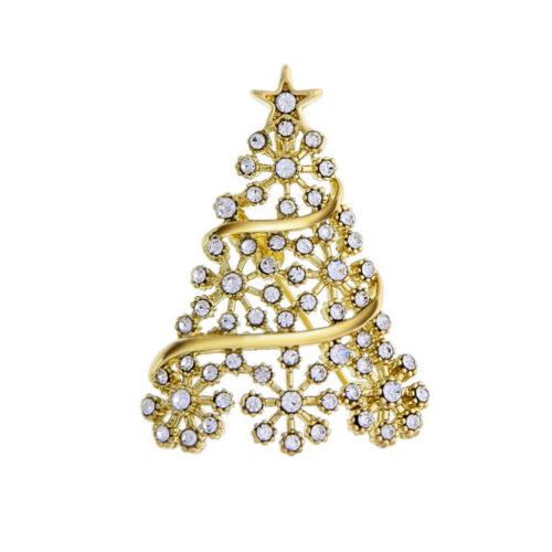 Julebrosje – Juletre med glitrende detaljer