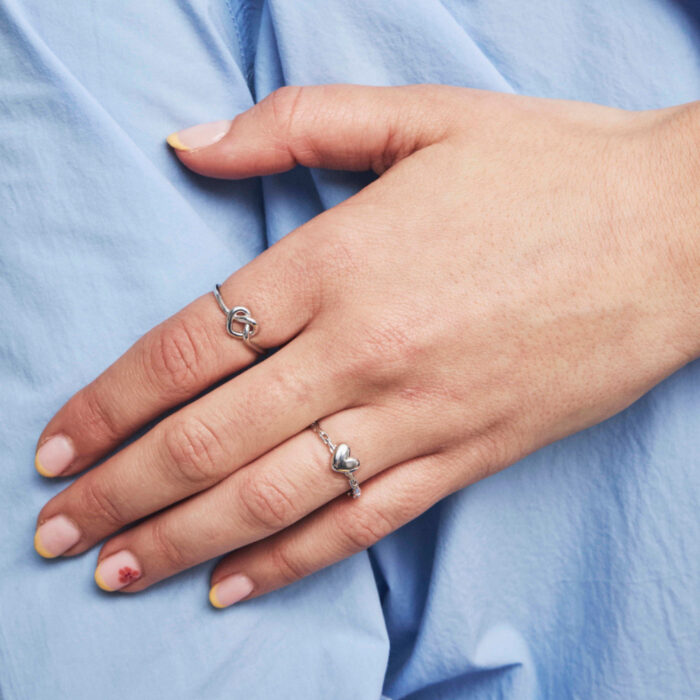 Pan Jewelry Classic - Hjerte ring i sølv - Bilde 2