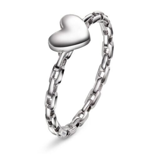 Pan Jewelry Classic - Hjerte ring i sølv