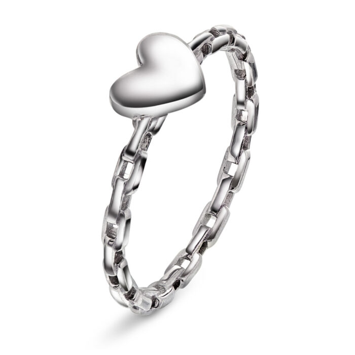 Pan Jewelry Classic - Hjerte ring i sølv