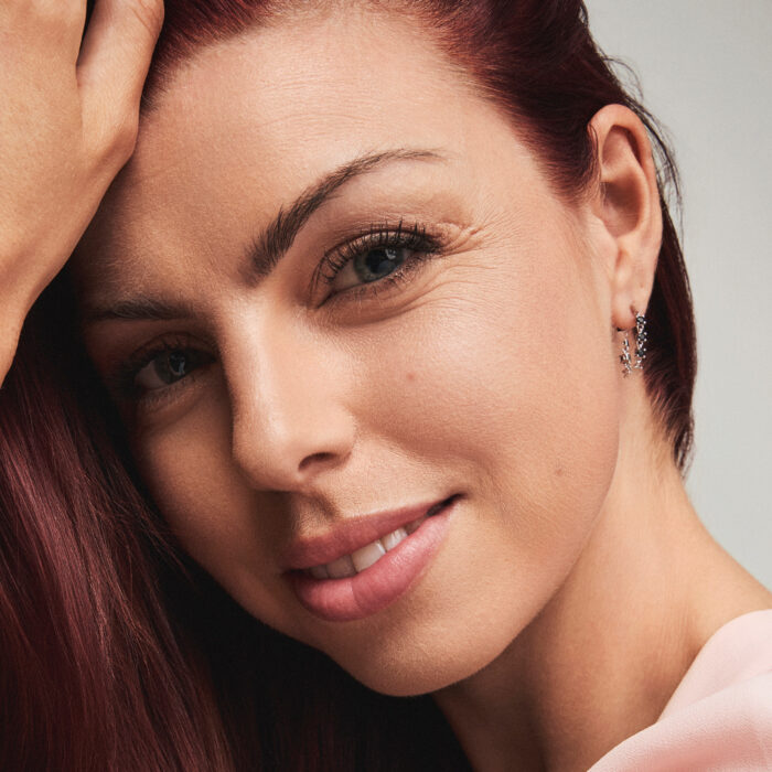 Pan Jewelry Glam - Zela ørepynt i sølv med sort zirkonia - Bilde 2