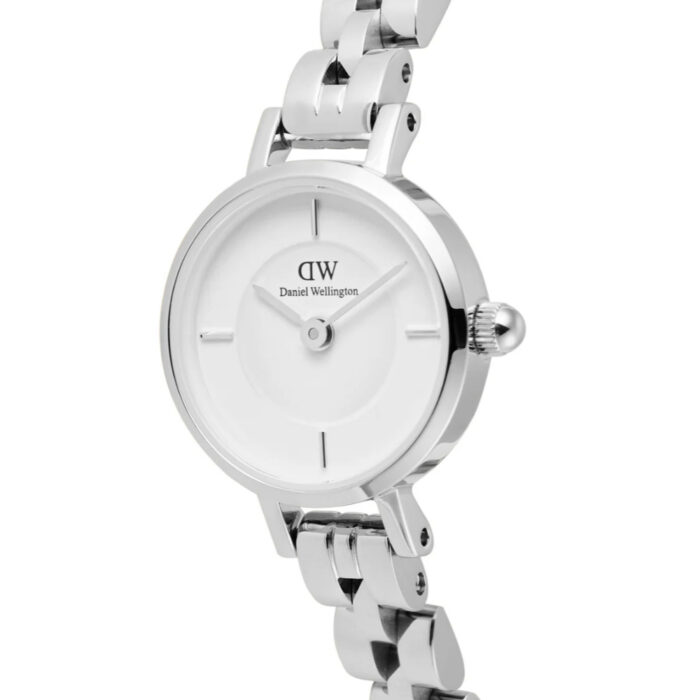 Daniel Wellington - Petite Mini 19 Arch 3-Link Stål / Hvit 19mm - Bilde 3