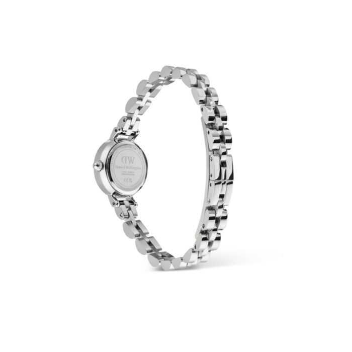 Daniel Wellington - Petite Mini 19 Arch 3-Link Stål / Hvit 19mm - Bilde 4
