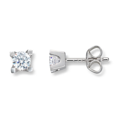 Silver by Frisenberg - Ørepynt i sølv med zirkoniasteiner