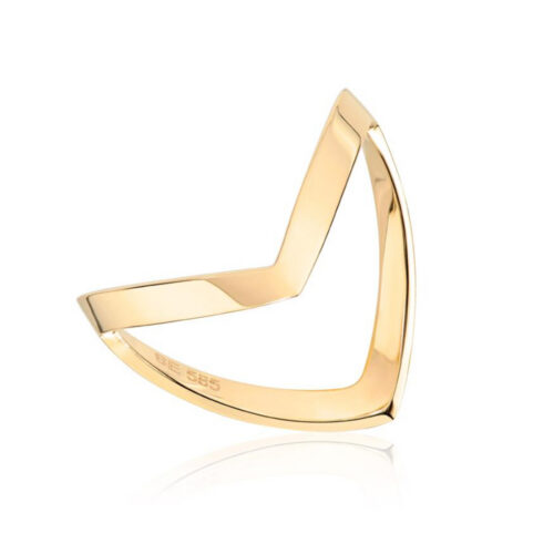 Espeland- Ring/slavering i gult gull 14K