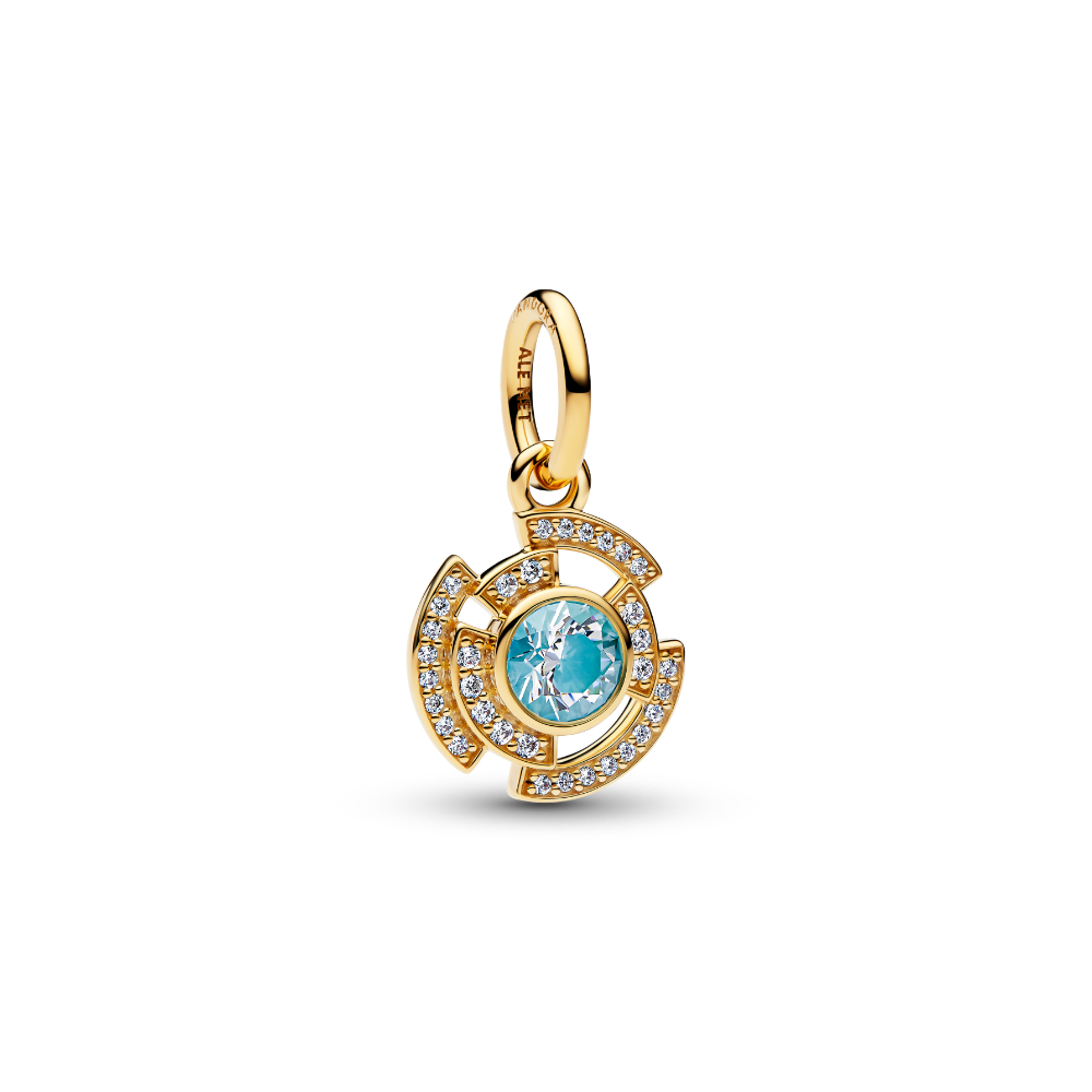 Pandora - Marvel Iron Man Arc Reactor-anheng - 14 k gullbelegg