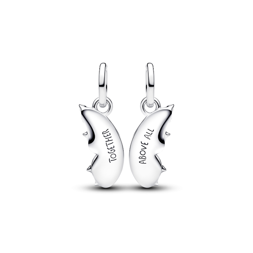 Pandora - Delbart anheng med sommerfugl - sølv - Bilde 3