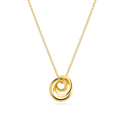 Sif Jakobs - Spirale Pianura Piccolo Necklace - Halssmykke i 18k gyllforgylt sølv