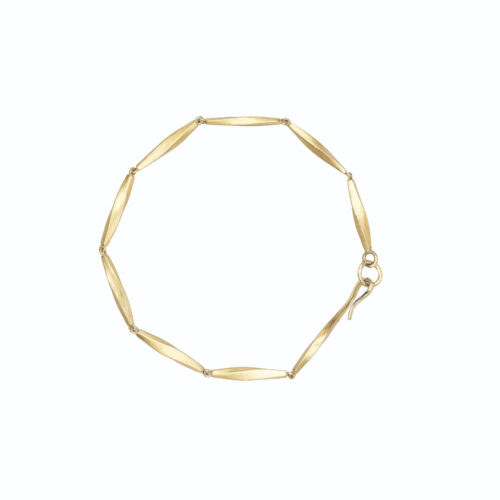 Noën - Golden armlenke i 585 gult gull