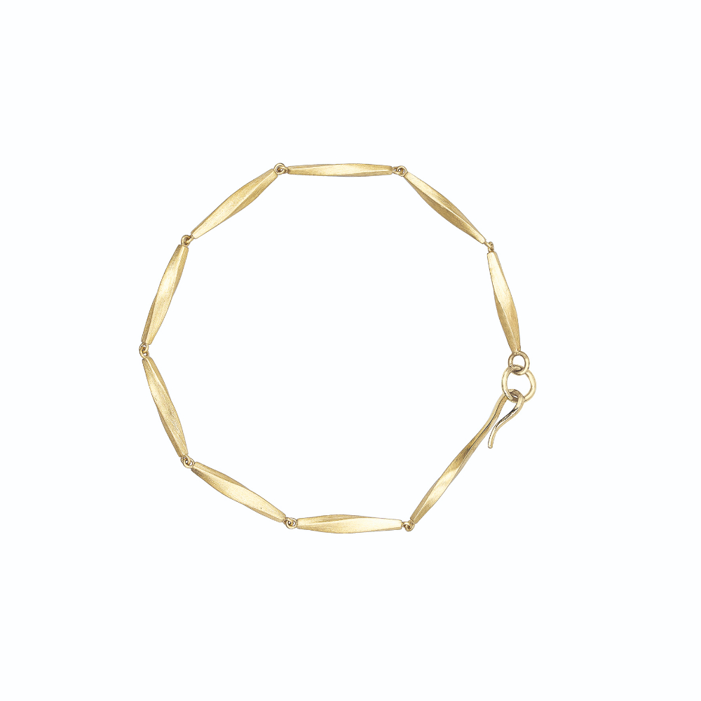 Noën - Golden armlenke i 585 gult gull