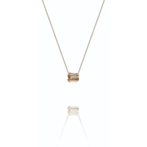 Noën - Halssmykke i 14k gullforgylt sølv - Forest