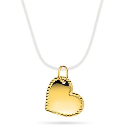 Pan Jewelery- Anheng i gult gull