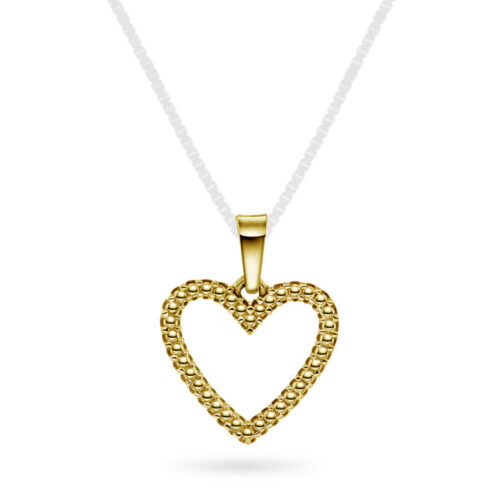 Pan Jewelery- Anheng i gult gull