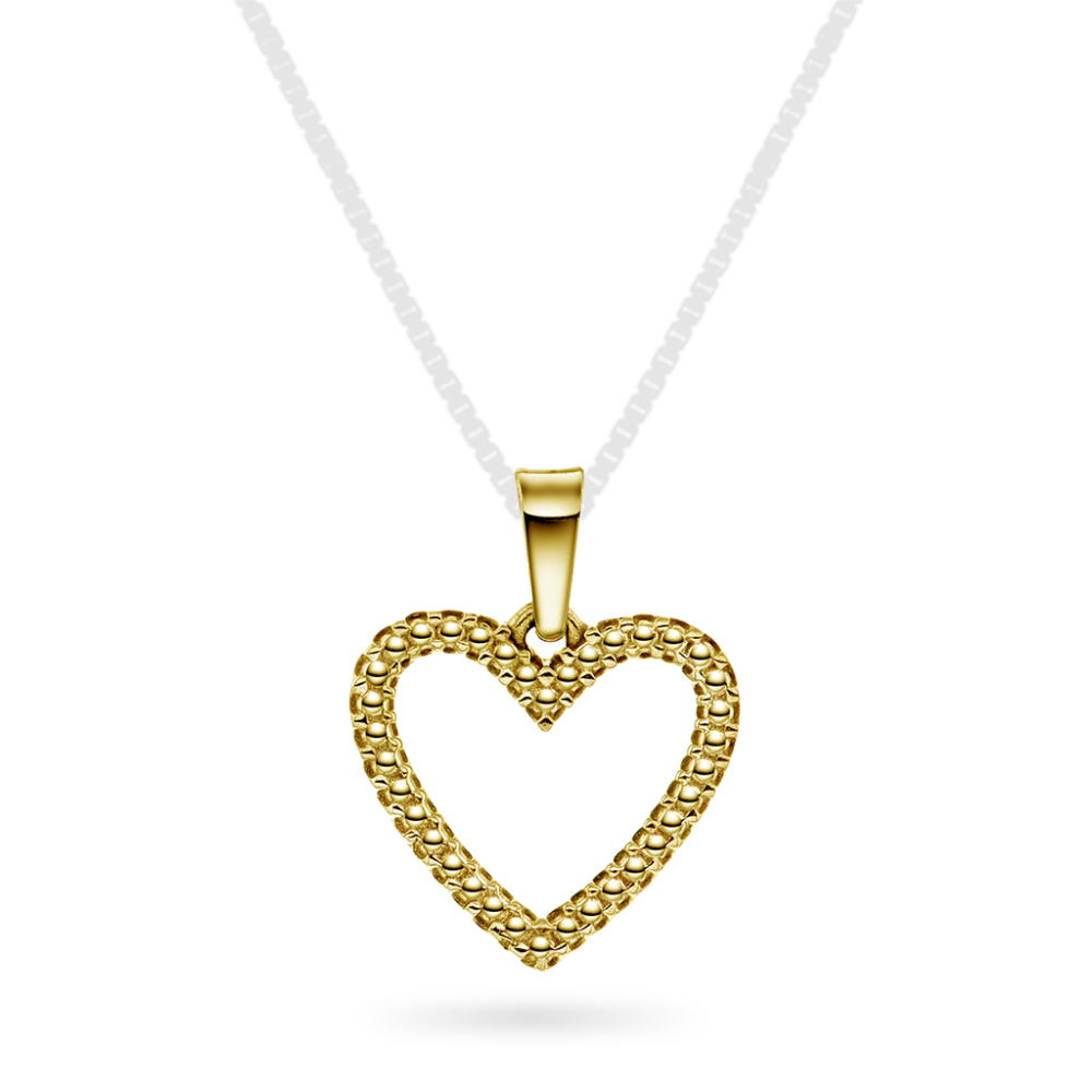 Pan Jewelery- Anheng i gult gull