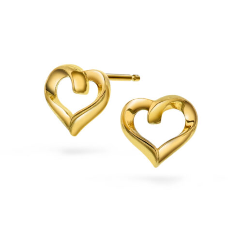 Arne Nordlie - Ørepynt i 14k gult gull