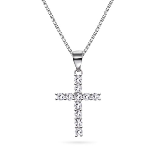 Arne Nordlie - Halssmykke i sølv med zirkoner m/kjede