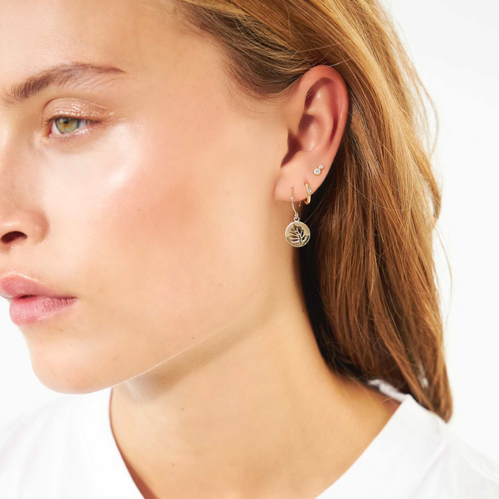 Julie Sandlau - Signature ørepynt i 14k gult gull - Bilde 3