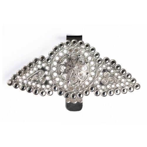 Folke Helle - Lommekrok filigran kvit, Vest Agder