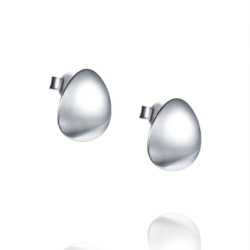 Efva Attling - Mini Rose Petal ørepynt i sølv