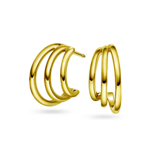 Serenity by Gulldia - Wrap øredobber i forgylt 925 sølv