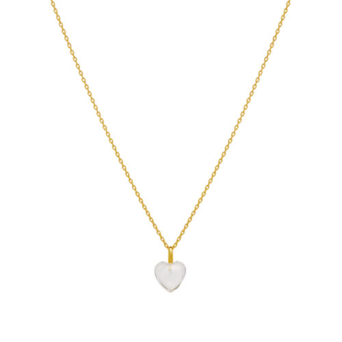 Maanesten - Leni Halskjede i forgylt sølv