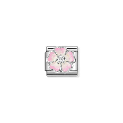 Nomination - Composable&trade;  CL SIMBOLS stainless steel, enamel, Cub, Zirc and 925 sterling silver (17-17)