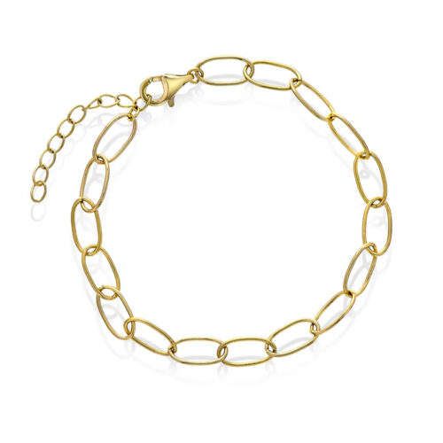 Sandra Lyng x Pan Jewelry - Hooked armbånd i 925 forgylt sølv