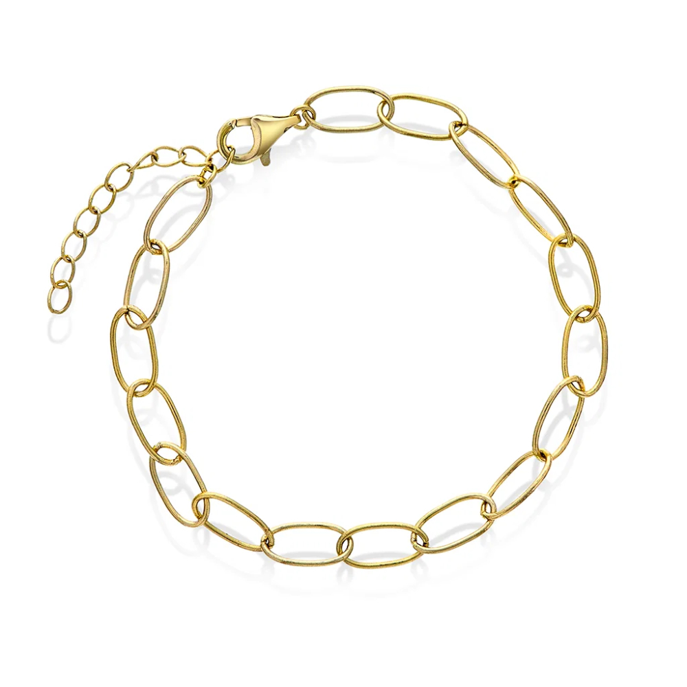 Sandra Lyng x Pan Jewelry - Hooked armbånd i 925 forgylt sølv Sandra Lyng x Pan Jewelry - Hooked armbånd i 925 forgylt sølv