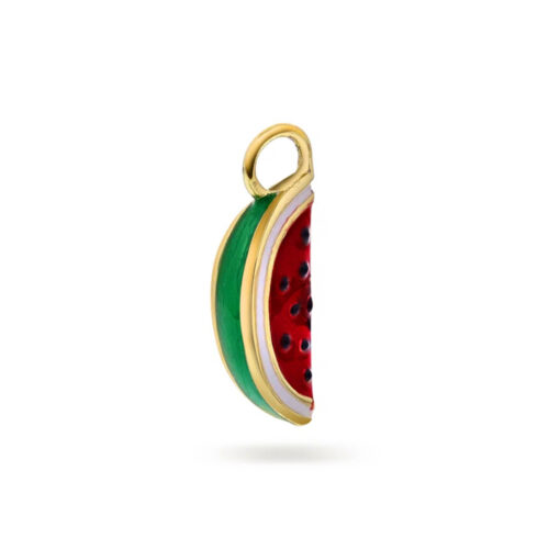 Sandra Lyng x Pan Jewelry - Melon mood charm i 925 forgylt sølv